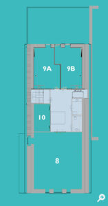 Havenrijck 2e verdieping plattegrond
